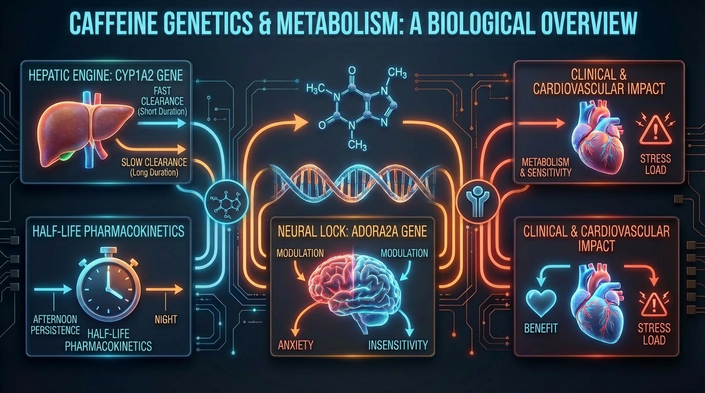 Caffeine genetics visual