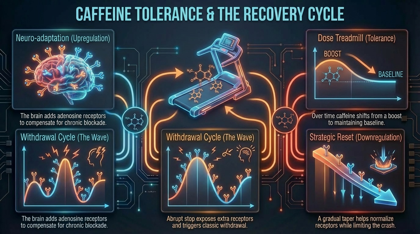 Caffeine tolerance visual
