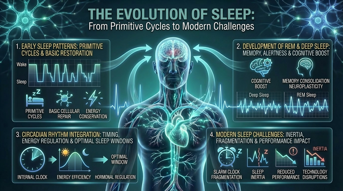 Evolution of sleep visual